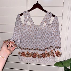 flowy boho top